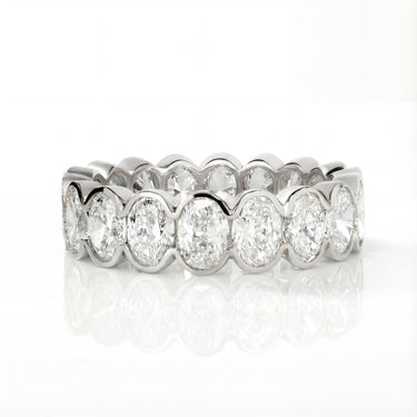 Oval Tension Eternity Band 3.61 CTW - Beyon Diamond