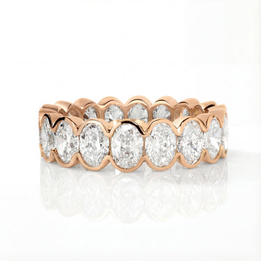 Oval Tension Eternity Band 3.61 CTW - Beyon Diamond
