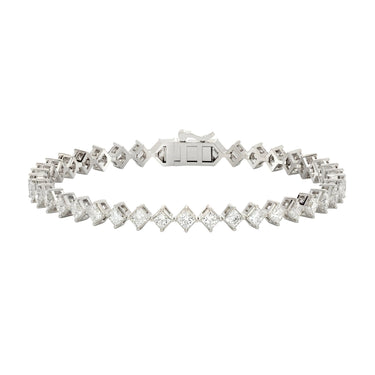 Princess Cut Diamond Tennis Bracelet 1.8CTW - Beyon Diamond