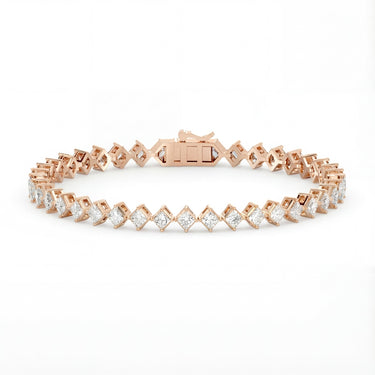 Princess Cut Diamond Tennis Bracelet 1.8CTW - Beyon Diamond
