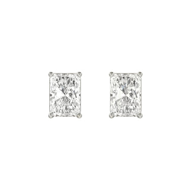 Radiant Cut Diamond Stud Earrings - Beyon Diamond