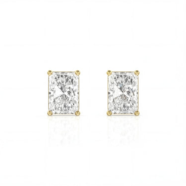 Radiant Cut Diamond Stud Earrings - Beyon Diamond