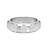 Ridged Channel Diamond Men's Ring - Beyon Diamond