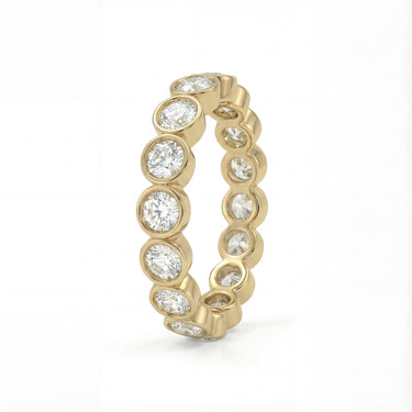 Round Bezel Eternity Band 2.25 CTW - Beyon Diamond