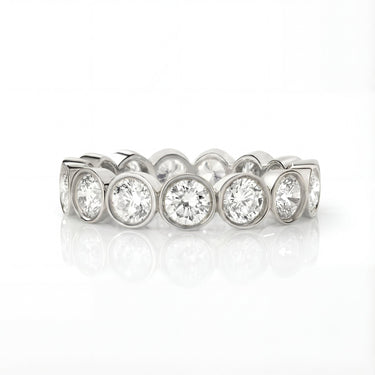 Round Bezel Eternity Band 2.25 CTW - Beyon Diamond