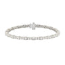 Round Sequence Diamond Tennis Bracelet 3.7CTW - Beyon Diamond