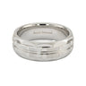 Scalloped Block Men's Band - Beyon Diamond