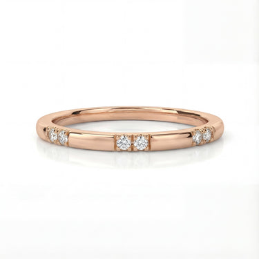 Scattered Diamond Wedding Band 0.2 CTW - Beyon Diamond