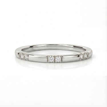 Scattered Diamond Wedding Band 0.2 CTW - Beyon Diamond
