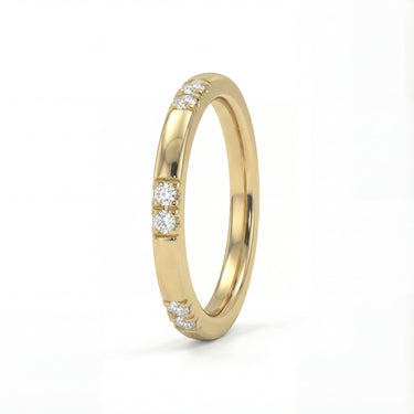 Scattered Diamond Wedding Band 0.2 CTW - Beyon Diamond