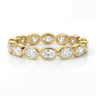 Sideways Oval Bezel Eternity Band 1.93 CTW - Beyon Diamond