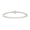 Sideways Pear Cut Diamond Tennis Bracelet 2.75CTW - Beyon Diamond