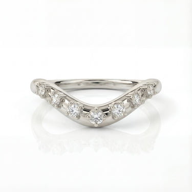 The Curve Nest Wedding Band 0.7CTW - Beyon Diamond