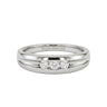 Three Stone Men's Ring - Beyon Diamond