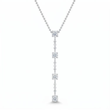 0.65CTW Celestial Diamond Lariat Necklace