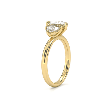 Toi Et Moi Engagement Ring - Heart Cut - Beyon Diamond