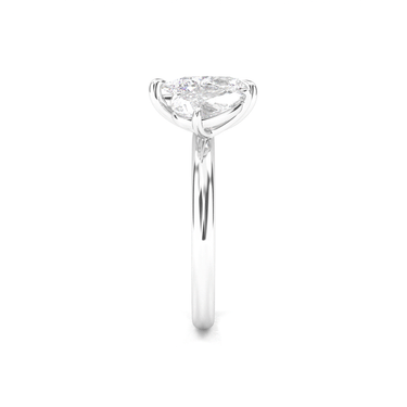 Toi Et Moi Engagement Ring - Pear Cut - Beyon Diamond