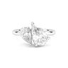 Toi Et Moi Engagement Ring - Pear Cut - Beyon Diamond