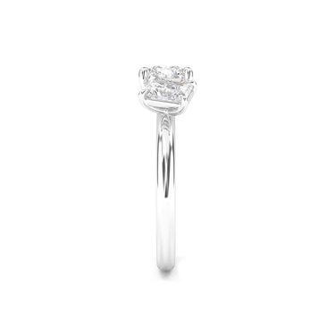 Toi Et Moi Engagement Ring - Radiant Cut - Beyon Diamond