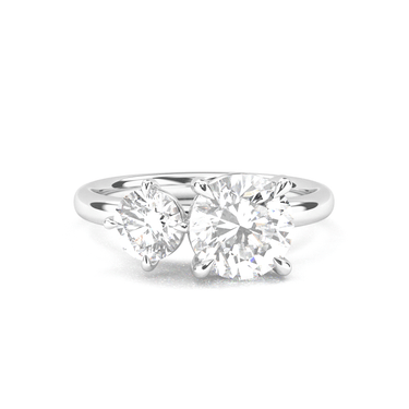 Toi Et Moi Engagement Ring - Round Cut - Beyon Diamond