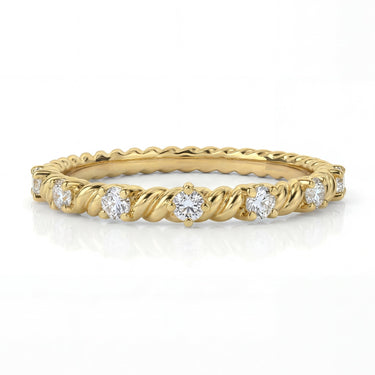 Twisted Wedding Band - Beyon Diamond
