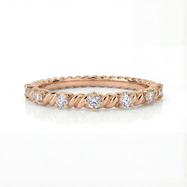 Twisted Wedding Band - Beyon Diamond
