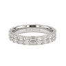 Two - Row Emerald Cut Diamond Wedding Band 2CTW - Beyon Diamond