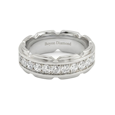 V Frame Men's Ring - Beyon Diamond