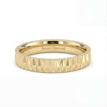 V Wide Men's Ring - Beyon Diamond