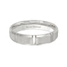 Vertical Stripe Beveled Edge Men's Band - Beyon Diamond