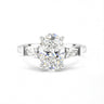 Vivienne Three Stone Oval Cut Diamond Ring - Beyon Diamond