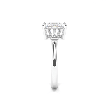Vivienne Three Stone Princess Cut Diamond Ring - Beyon Diamond