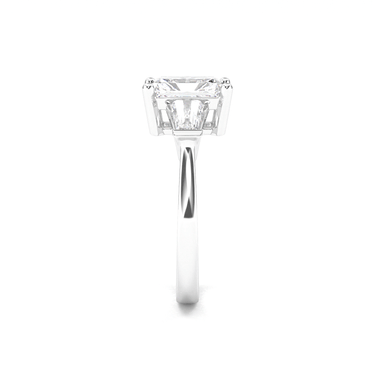 Vivienne Three Stone Radiant Cut Diamond Ring - Beyon Diamond