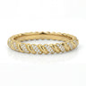 Wavy Diamond Ring 0.15 CTW - Beyon Diamond